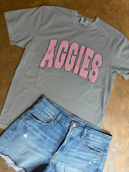 Aggies Comfort Colors Tee