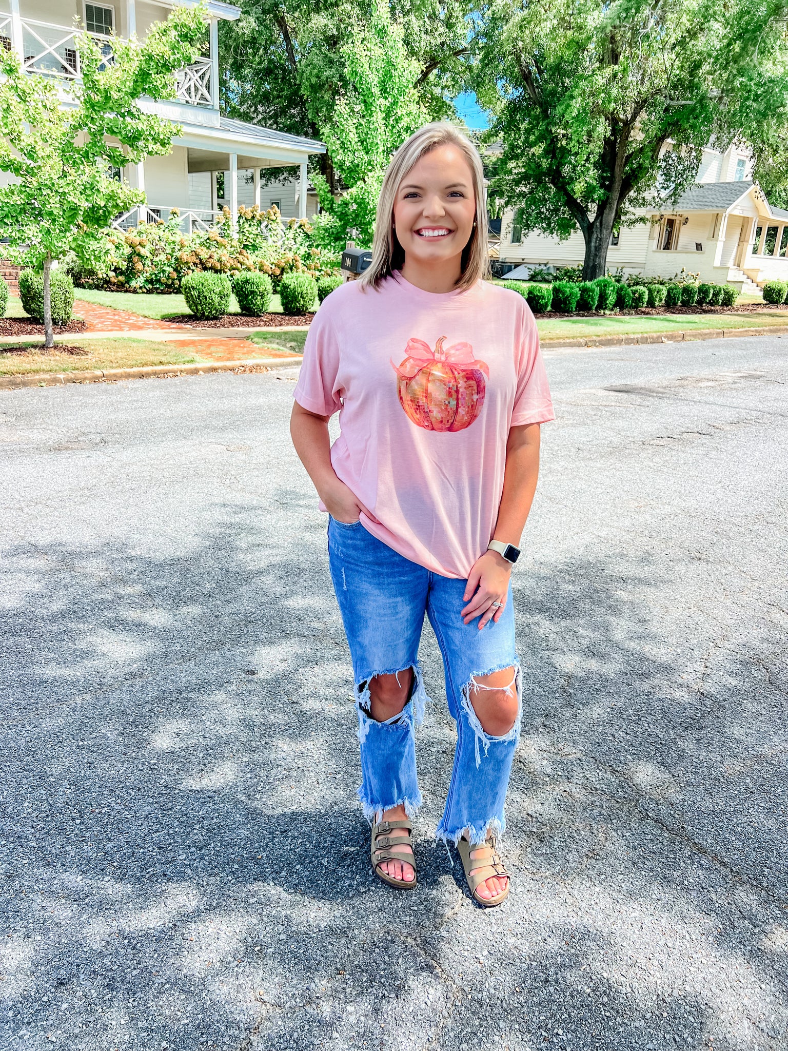 Pumpkin Disco tee