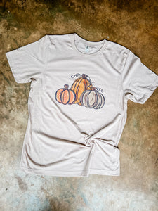 Trio Pumpkin tee