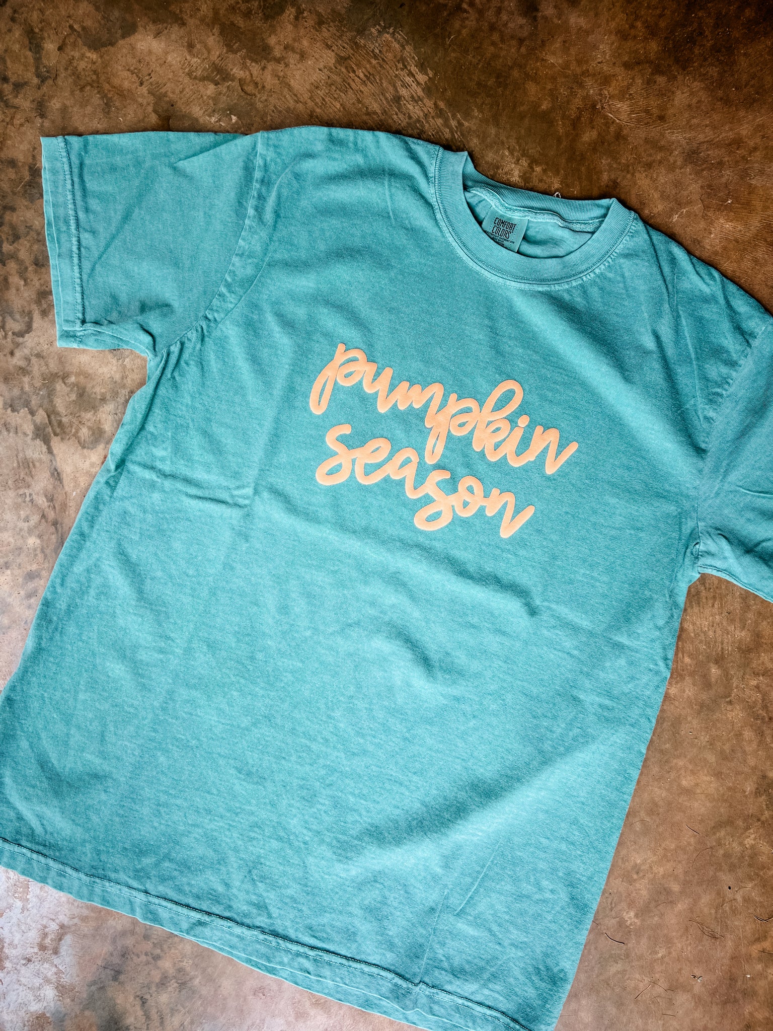 Pumpkin Season Hand-lettering tee